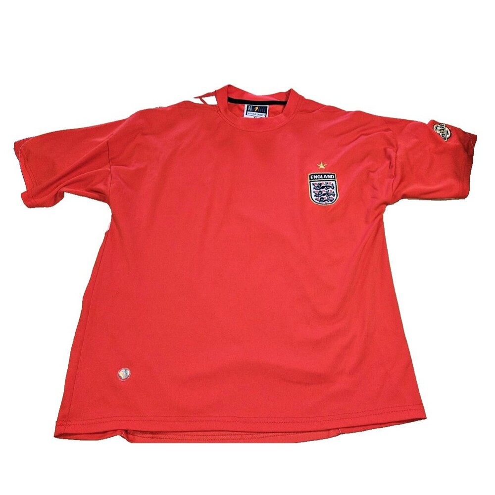 ENGLAND WORLD CUP 2006 Germany Men's Size Small Red Magna Sports Soccer Futbol